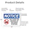 Signmission No Food Or Drink At Solder Station, 14 in W x Rectangle, Plastic OS-2PACK-NS-P-1014-L-14587 - alternate 2